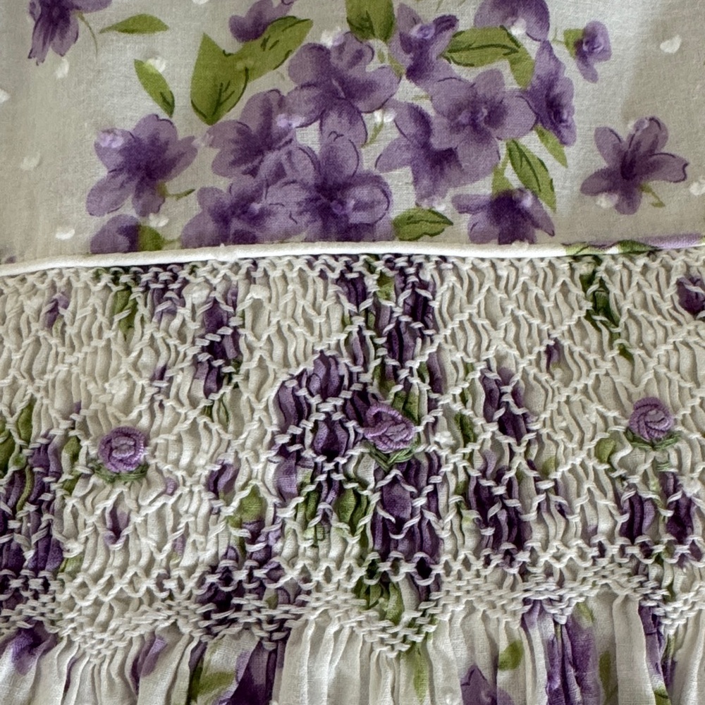 Rare Editions Easter/Spring Floral Dress - Picture 4 of 5